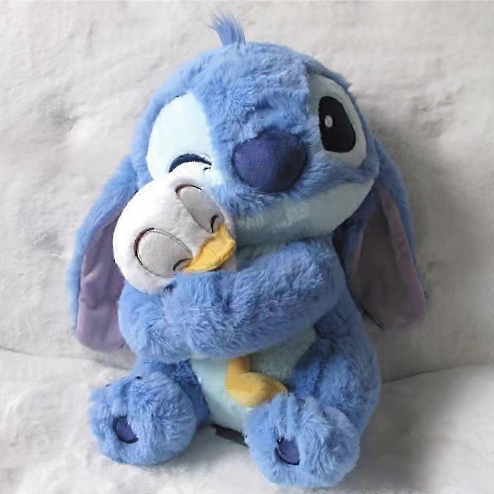 Stitch Donald Duck Plush Doll Toy 30cm Disney Kawaii Lilo & Stitch Cartoon Stuffed Toys for Children Birthday Gift YC