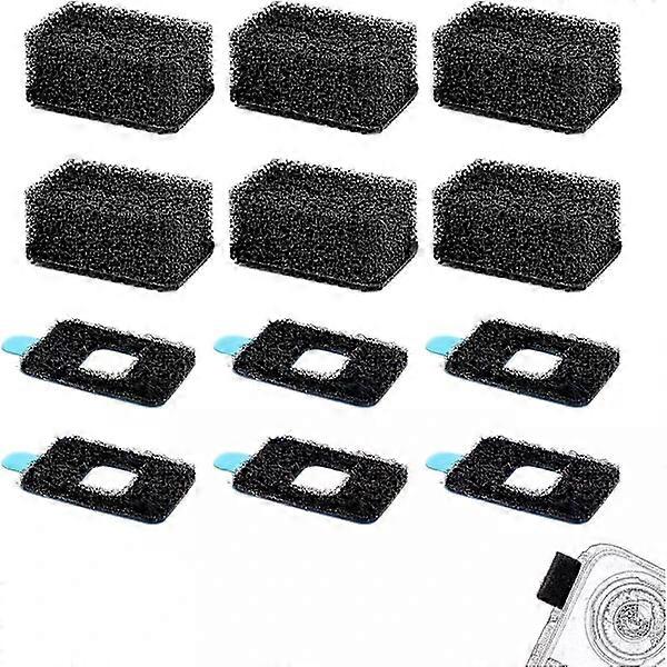 6pcs Mic Muff for Insta360 X4 Mic Windshield, Microphone Windscreen Wind Foam