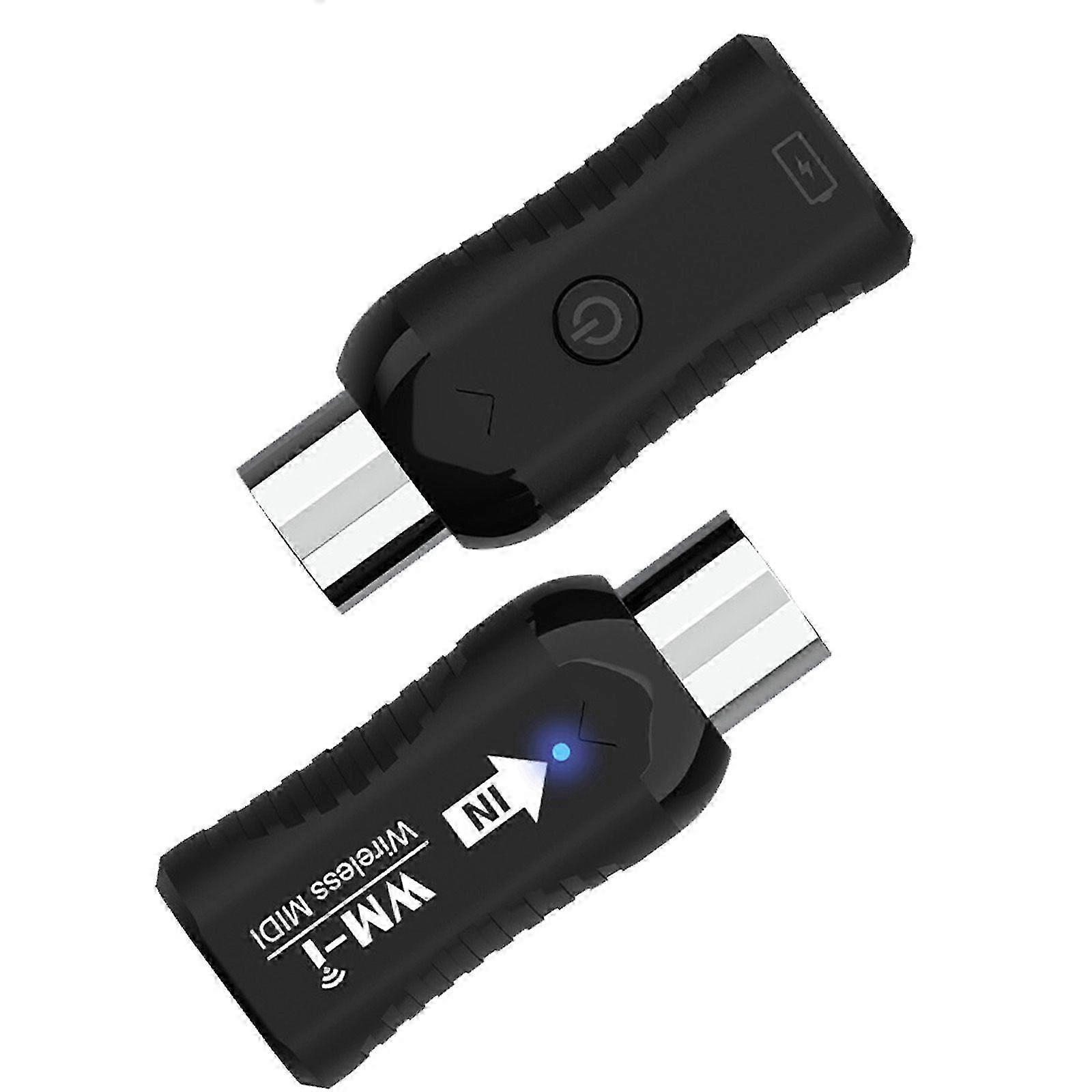 Plug and Play Support Audio Receiver Transmitter For MIDI Wireless Guitar System