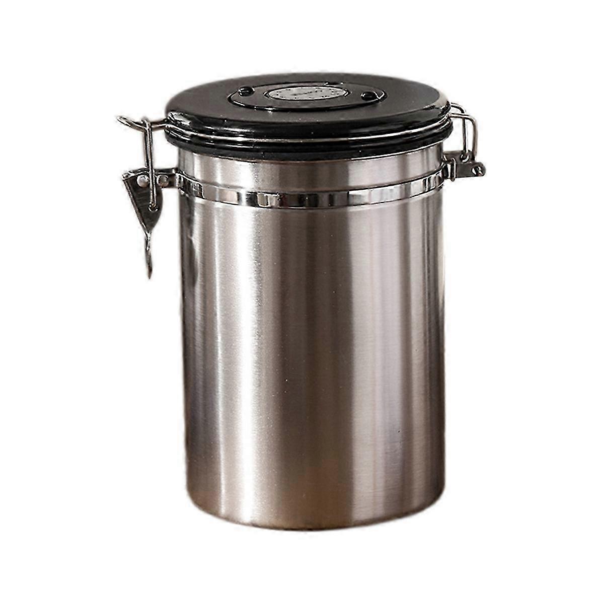 Coffee Canister Airtight Bean Container Storage Box 1.8L As Shown