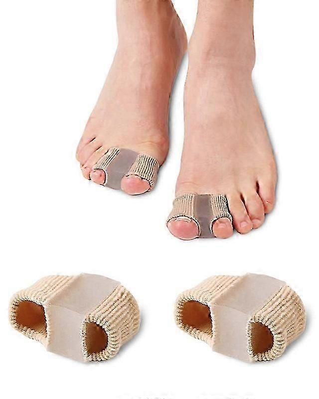 Toe Separators for Overlapping Toes Women Men, Gel Toe Spacers