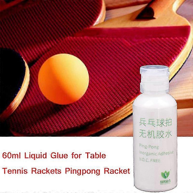1 Bottle 60ml Liquid Glue For Rubbers Table Tennis Racket Pingpong Racket Glue