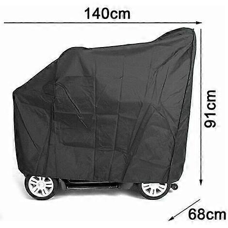 Løbehjul Cover 140x68x91cm Sort farve