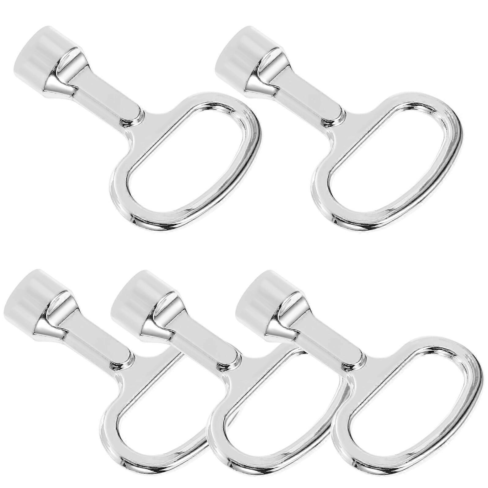 5PCS Utility Meter Box Triangle Keys for Electric, Gas, Radiator, Cabinet and Valve