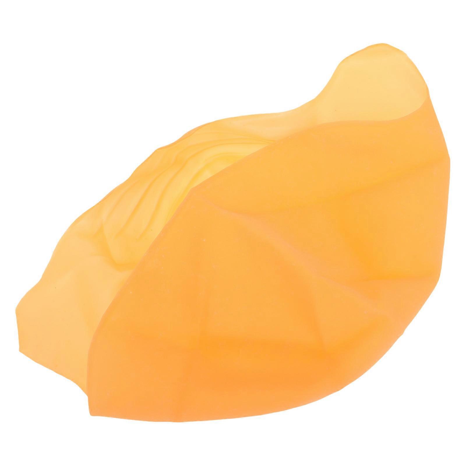 Cosplay Bald Cap Latex Makeup Prop for Party Stage Performance Themed Events in Beige with Round Shape 1Set