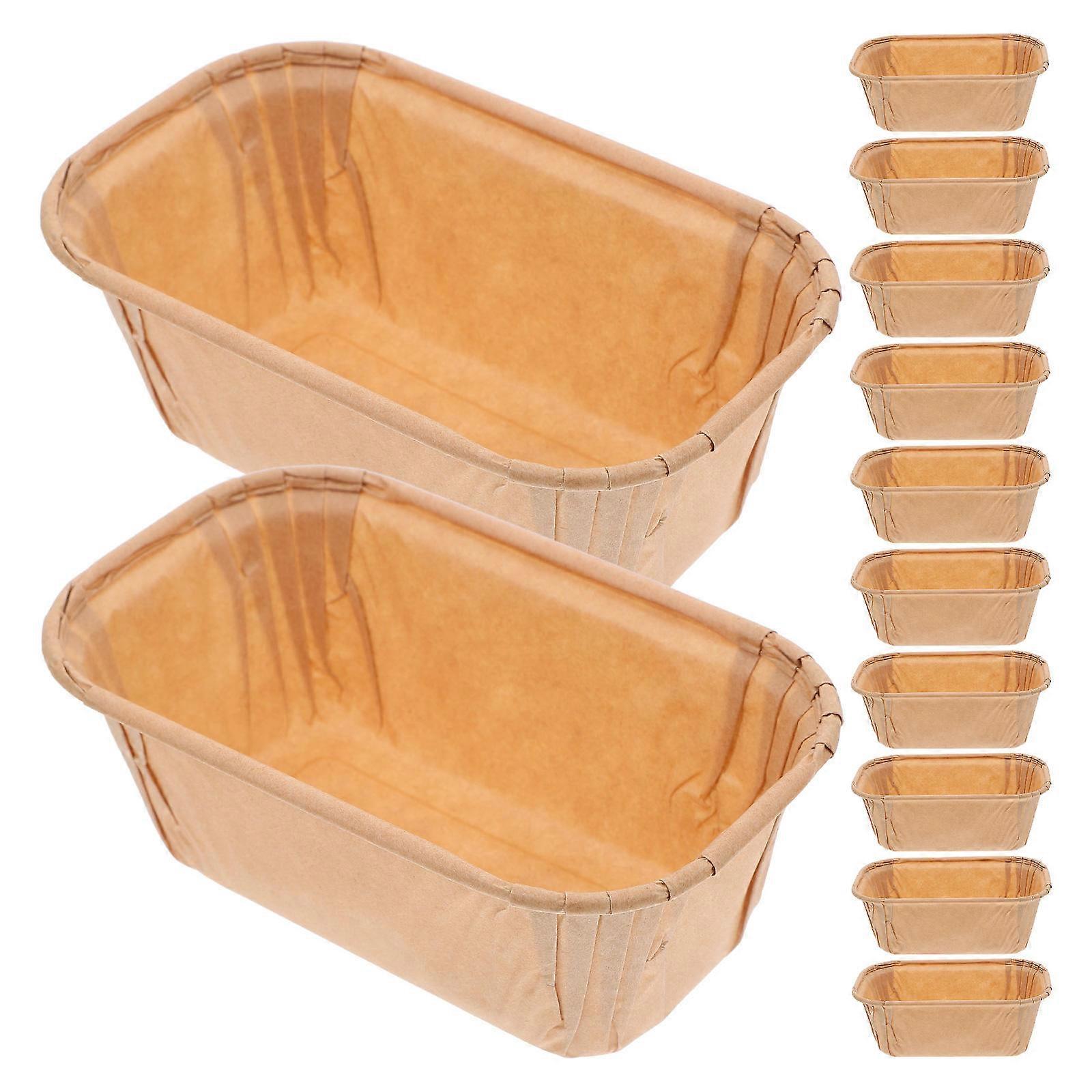 Paper Cupcake Liners Khaki Cake Cups for Baking 50Pcs Muffin Wraps