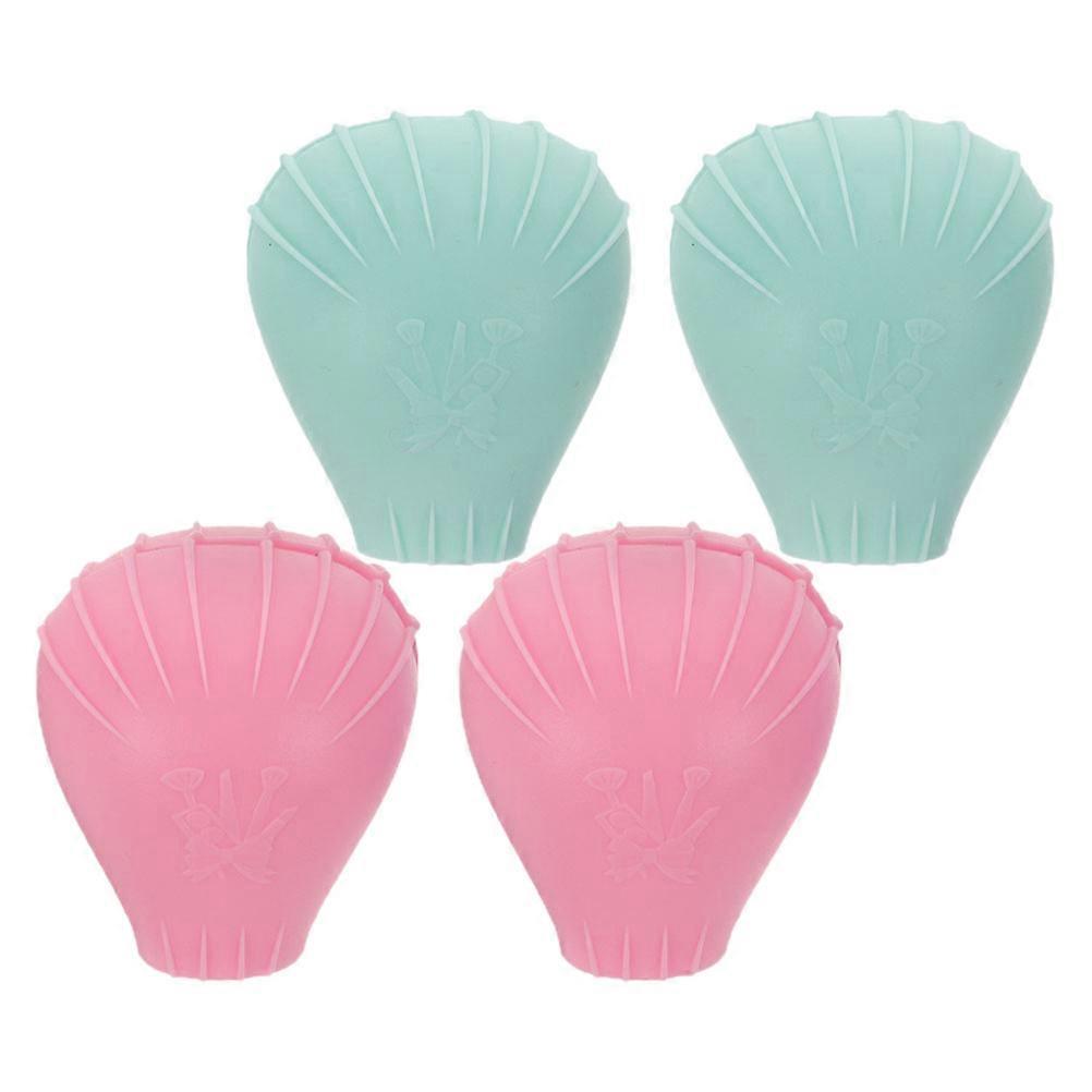 Silicone Makeup Brush Covers Brush Protector for 4Pcs Assorted