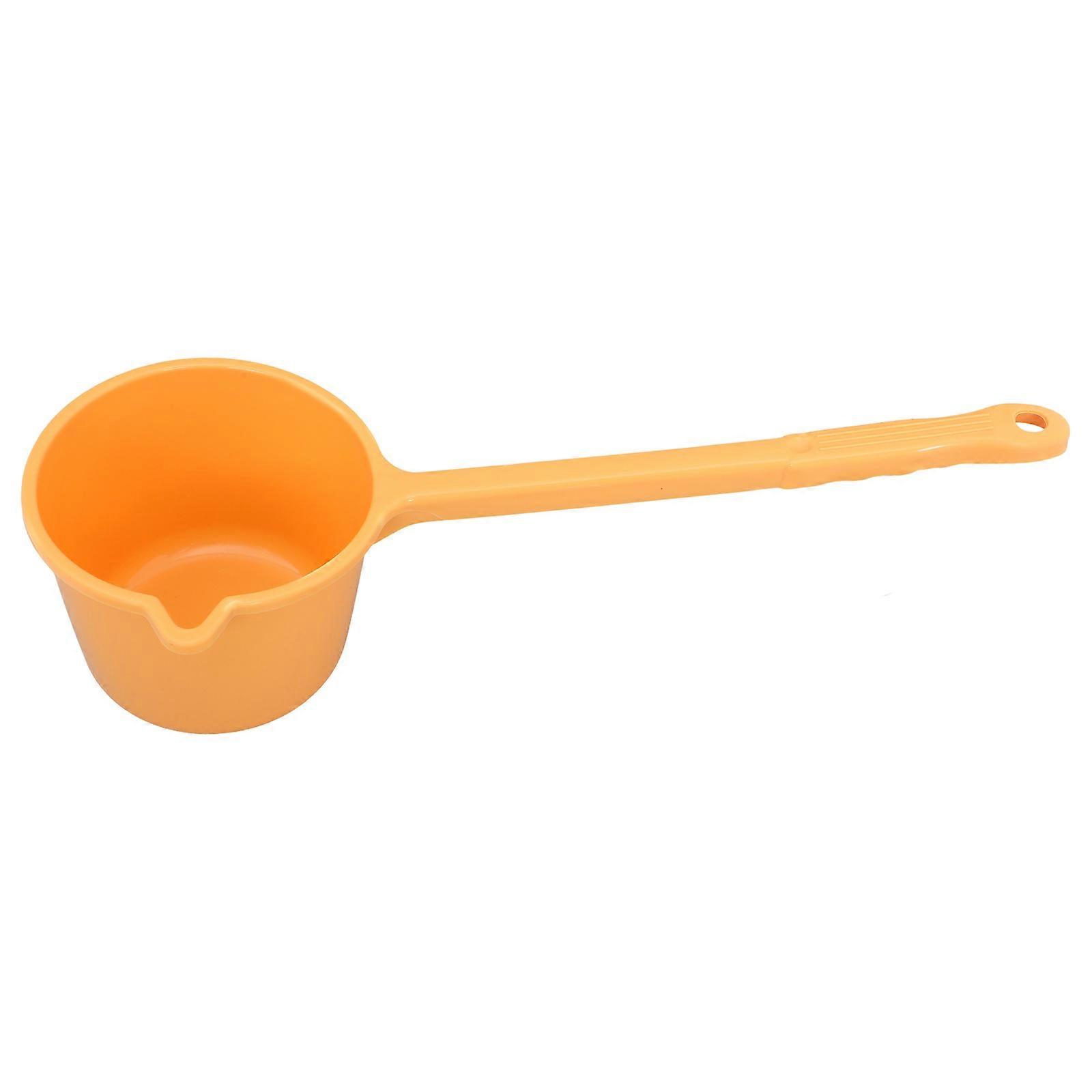 Kitchen Water Ladle for Bath Plastic Scoop with Long Handle