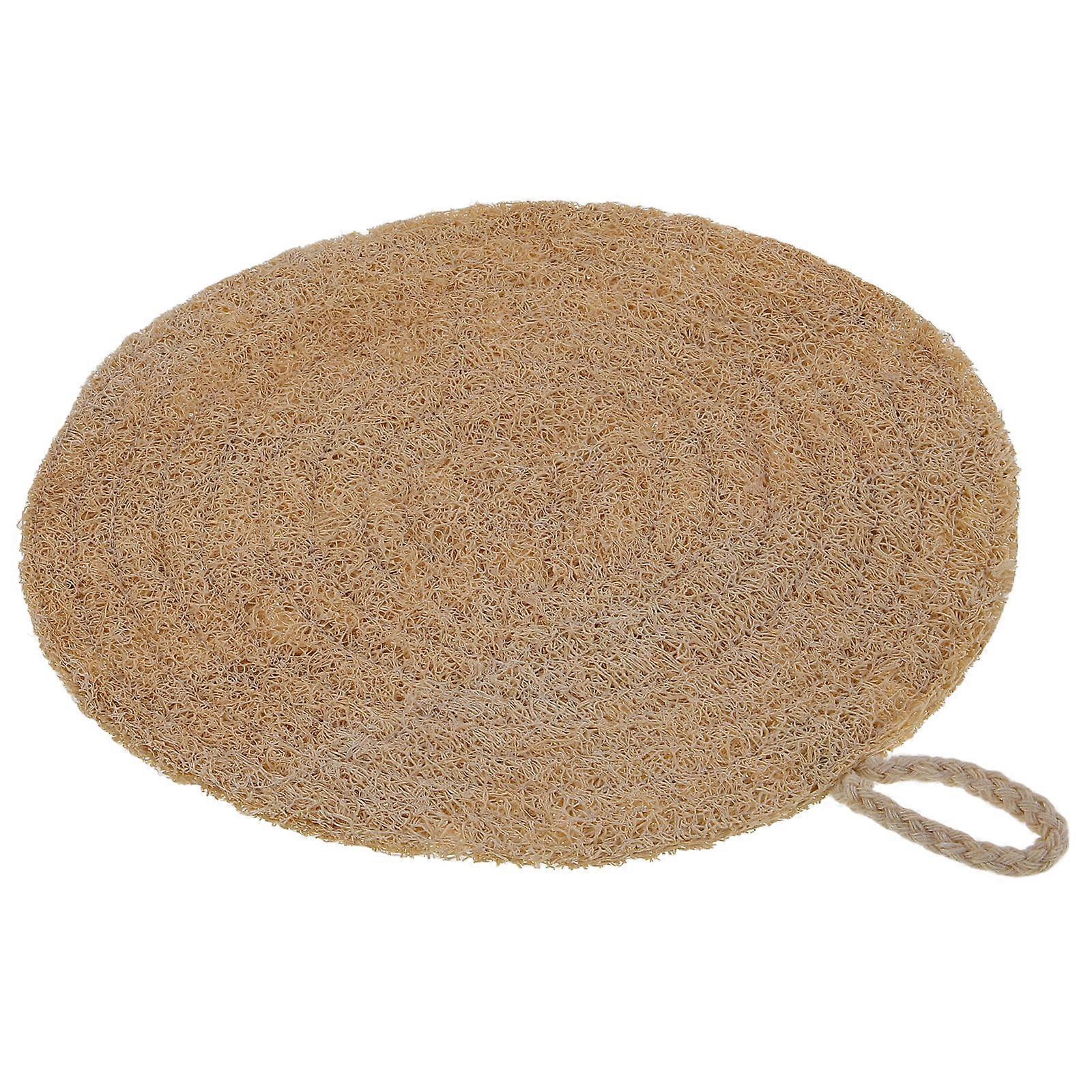 2Pcs Loofah Sponge Steamer Mat for Kitchen Reusable Beige Liners