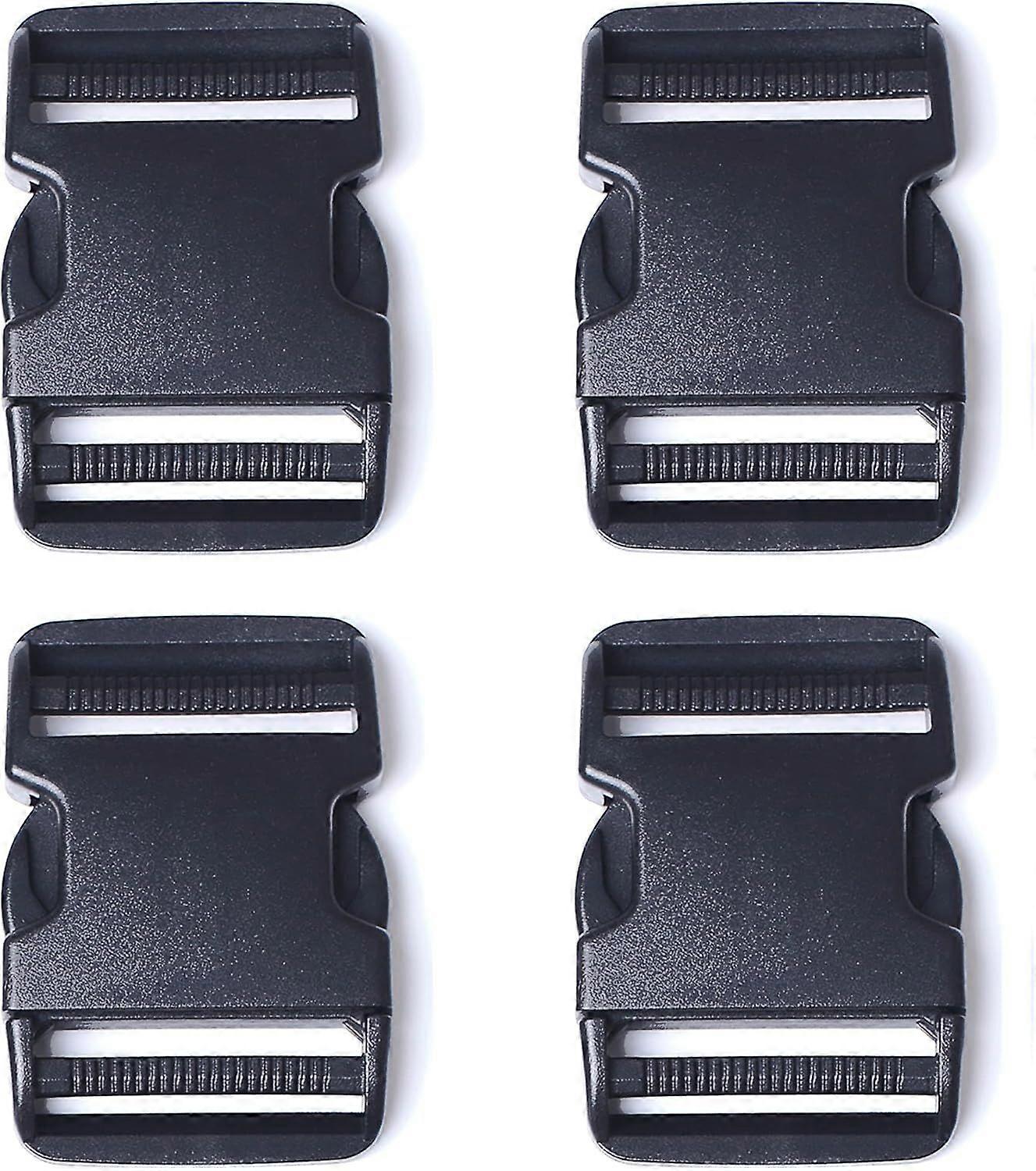 4PCS Plastic Buckle. Side Quick Release Buckle for Bracelets Backpack Tactical