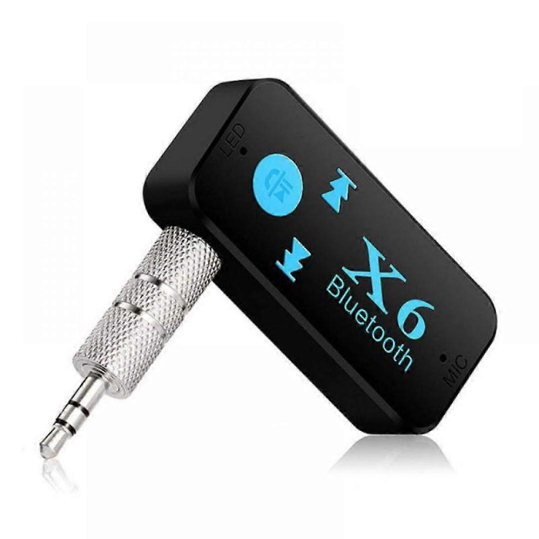 Bluetooth Car Adapter Bluetooth 5.0 Audio Receiver with Mic Hands Call TF Card USB Charging