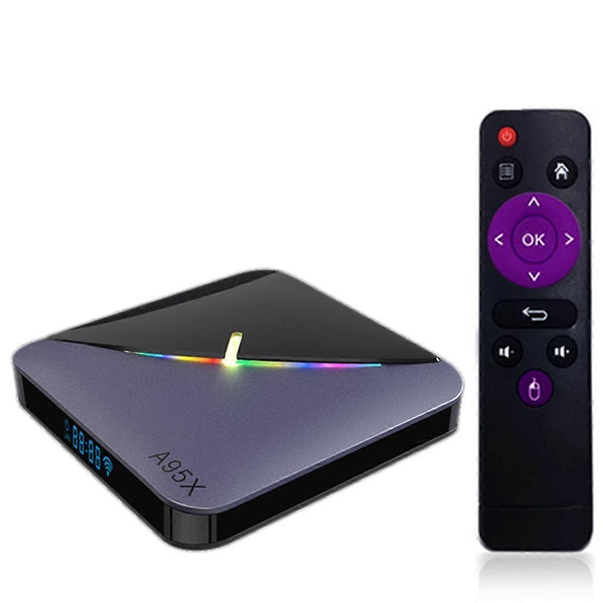 Smart TV Box Android 11.0, 4GB RAM 64GB ROM, S905W2 Quad Core, 4K Support, WiFi 2.4G/5G, Bluetooth 4.0, USB 3.0, Ethernet