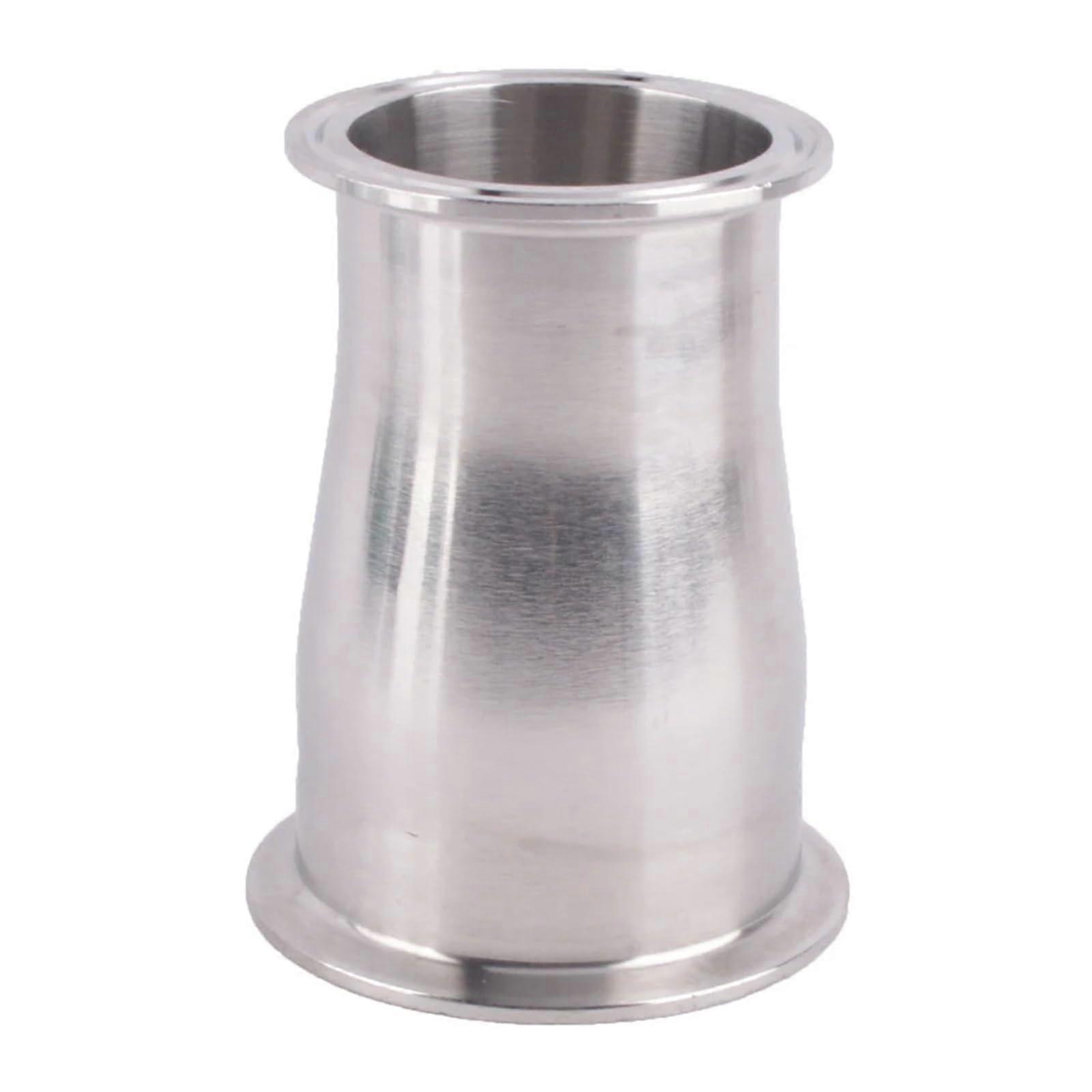 Pipe Reducer OD89*51mm to Ferrule OD106*64mm Stainless Steel 304 Tri Clamp Fitting Compatible with Various Applications