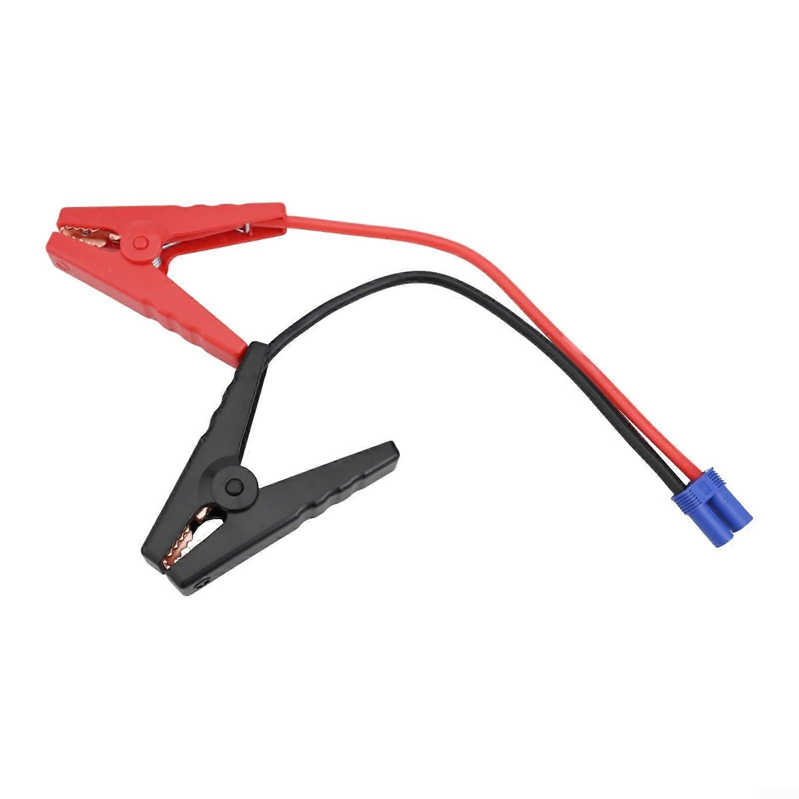 Jump Starter Cable with Secure EC5 Connector and Easy Clamps for Car Battery Boost