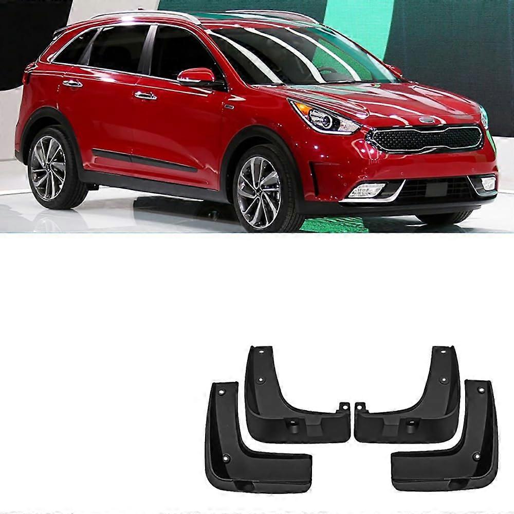 4 Pcs Car Mud Flaps for Kia Niro 20162019 Splashproof Waterproof Mudguards Scratch Protection