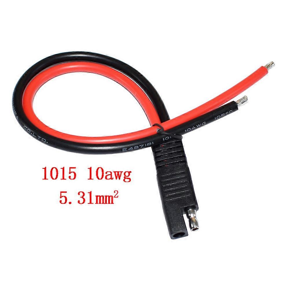 Power Cable Extension Motorcycle Connection 30x2x2cm Pvc Material Solar Panel Cables 1Set