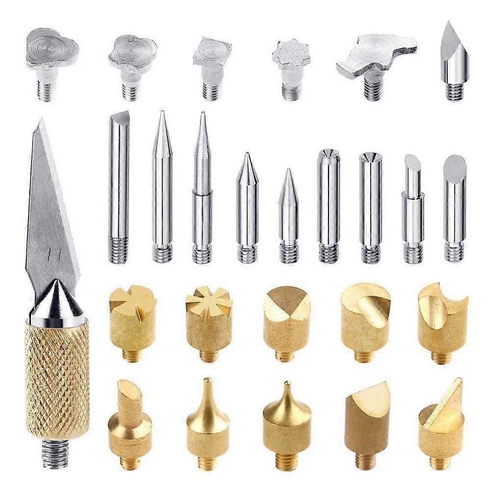Soldering Iron Wood Burning Points for Carving 28Pcs Assorted