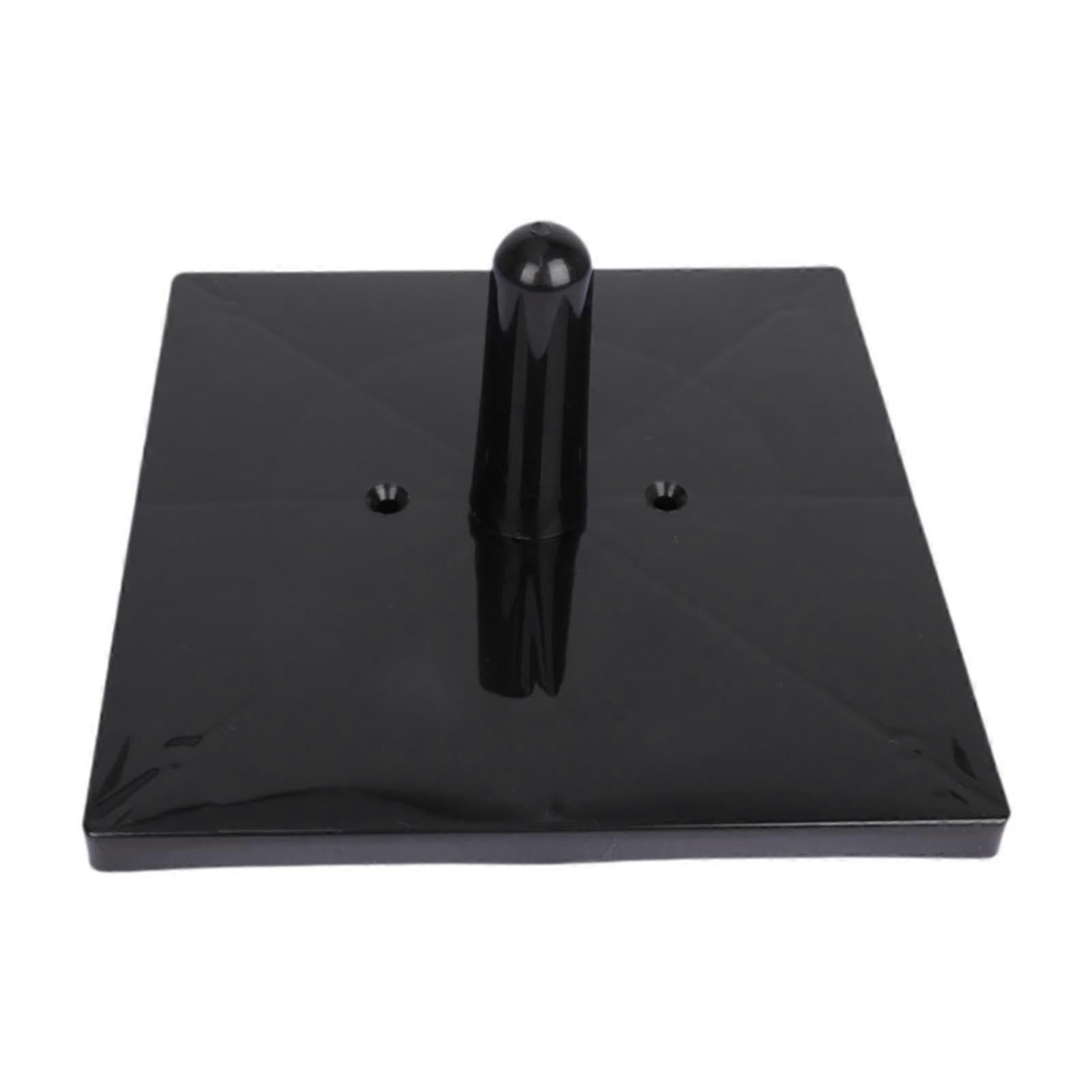 Foam Wig Head Stand Mannequin Base with Stable Support for Styling and Lightweight Display