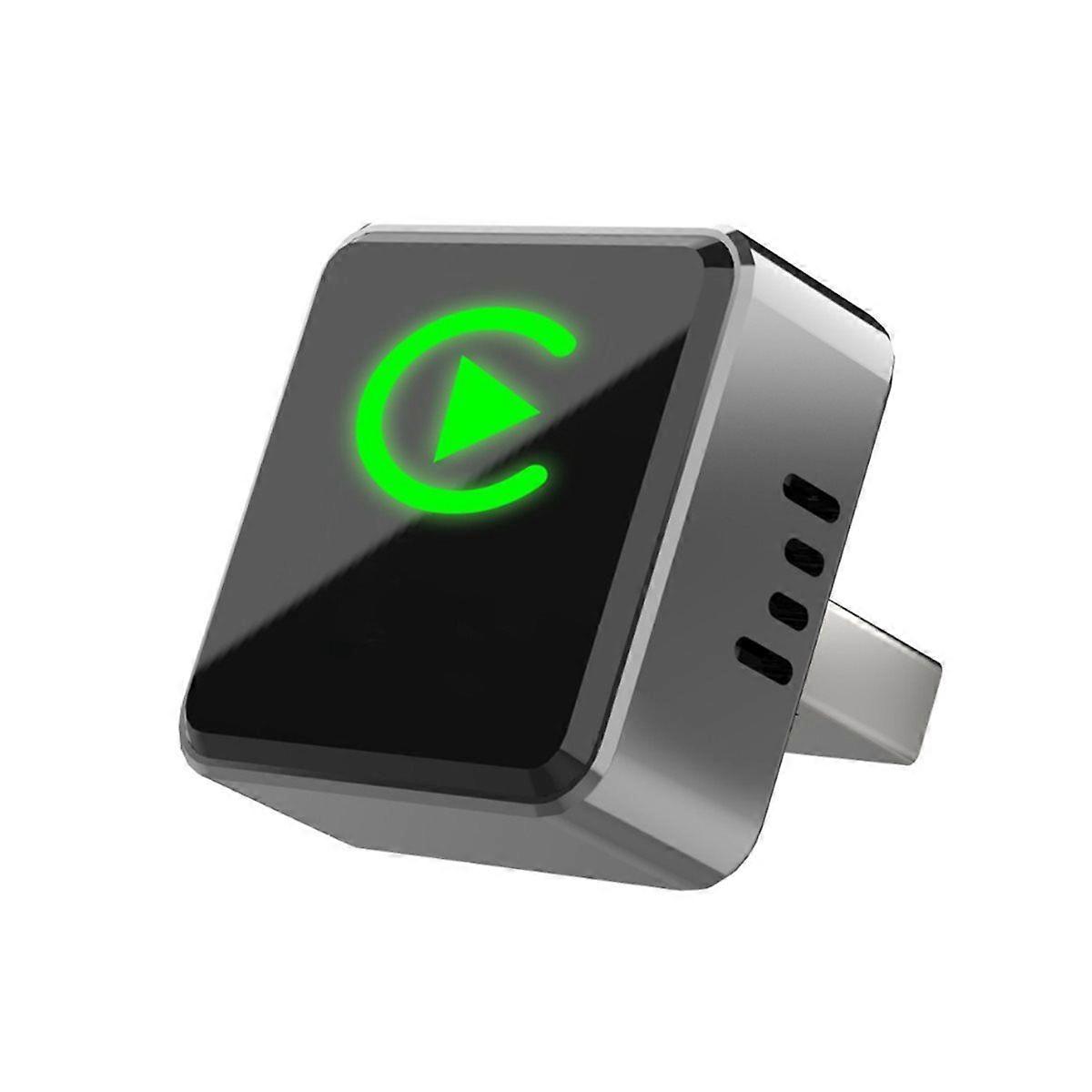 Wireless CarPlay Adapter Zinc Alloy MirrorLink Smart Android Auto Wireless Bluetooth Adapter Plug&Pl