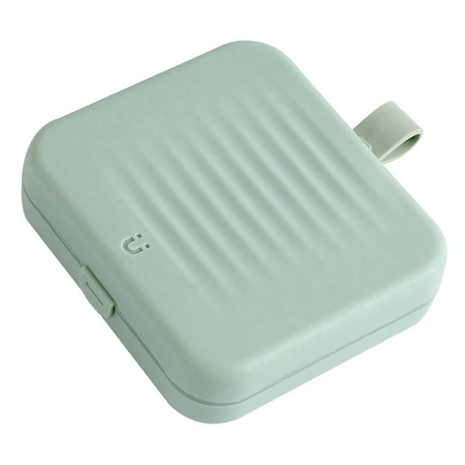 Large Capacity Magnetic Sewing Storage Box with Double Layer Design for Home Use (Green)