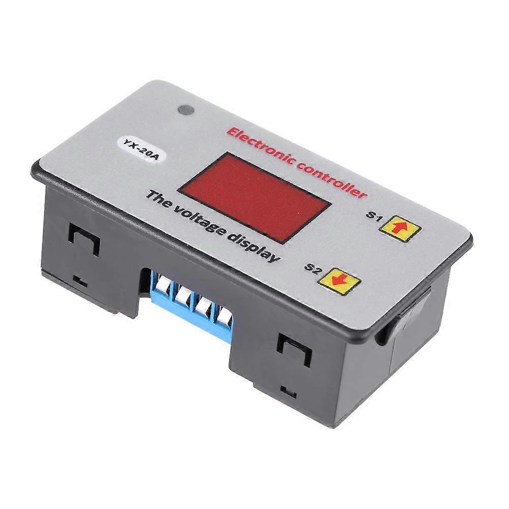 Battery Undervoltage Protector with Adjustable Low Voltage Disconnect, LED Indicator, 3.7V96V
