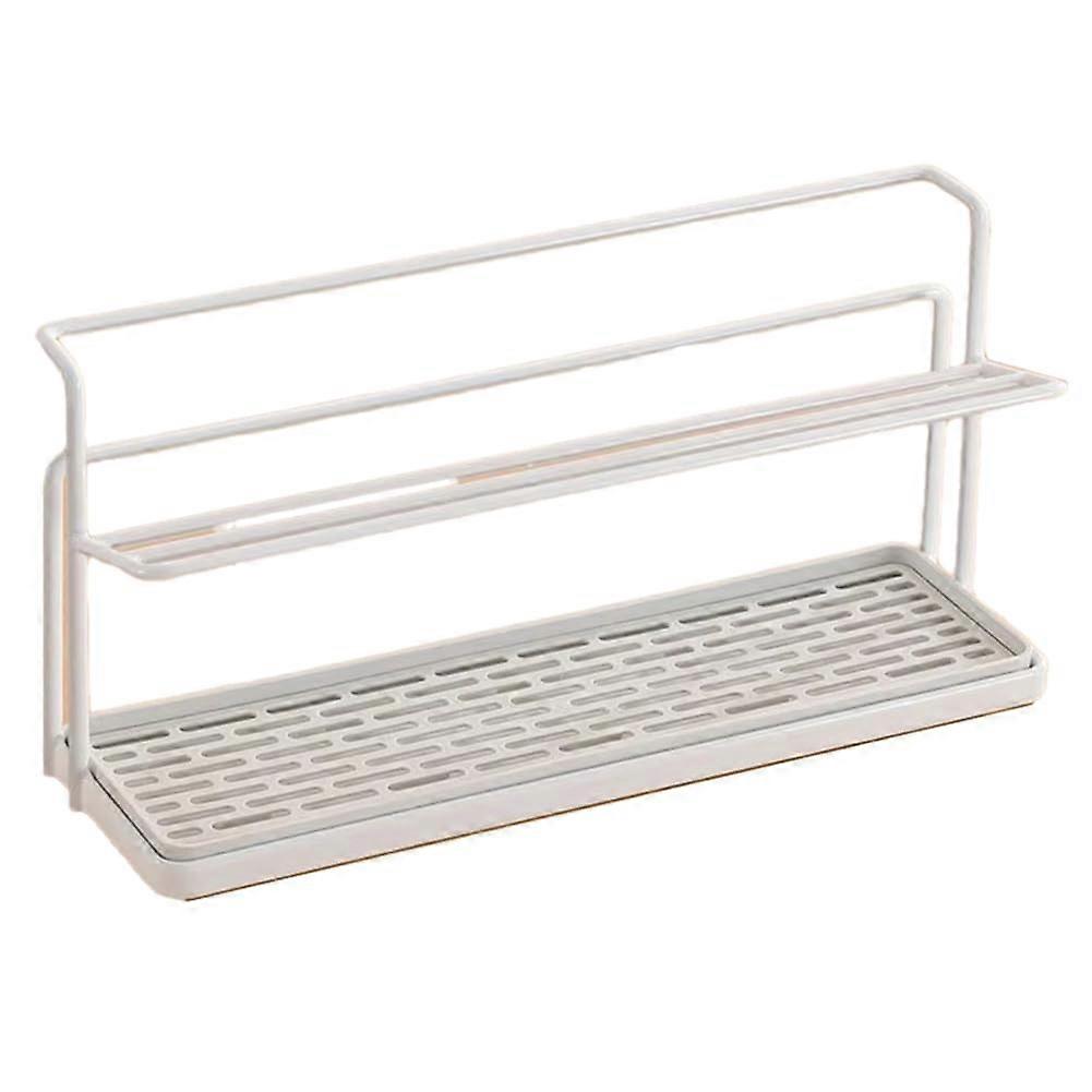 SpaceSaving TwoTier Baby Bottle Drying Rack with Tray for Kitchen Countertop Storage