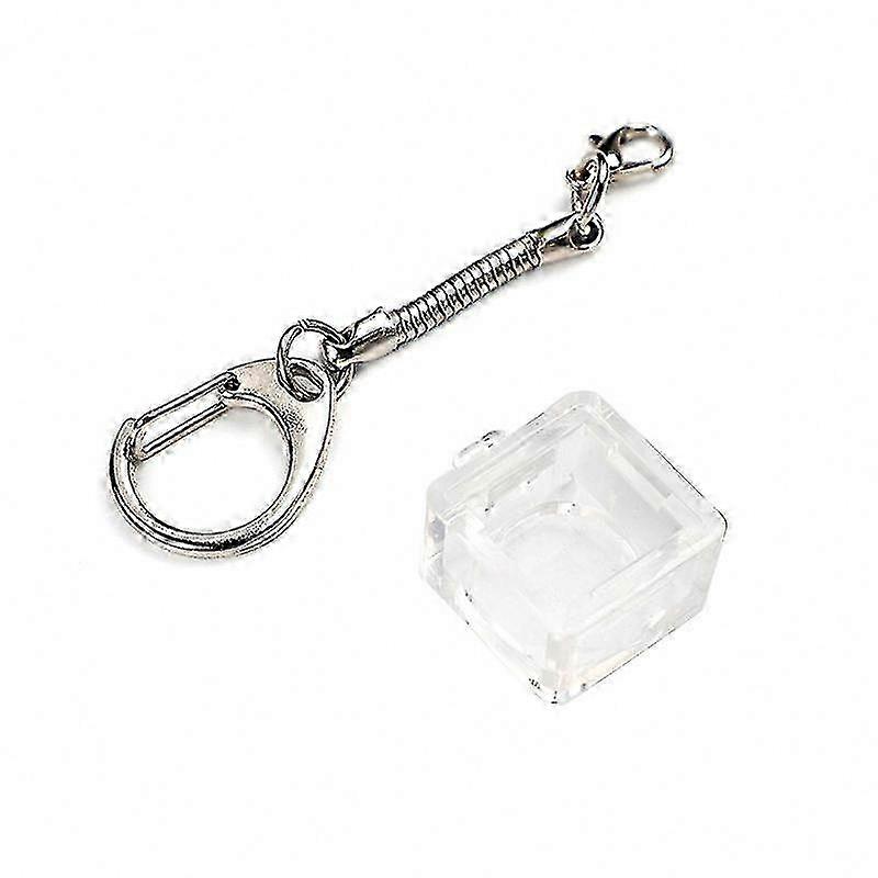Translucent Keychain Switch Tester for Mechanical Keyboards