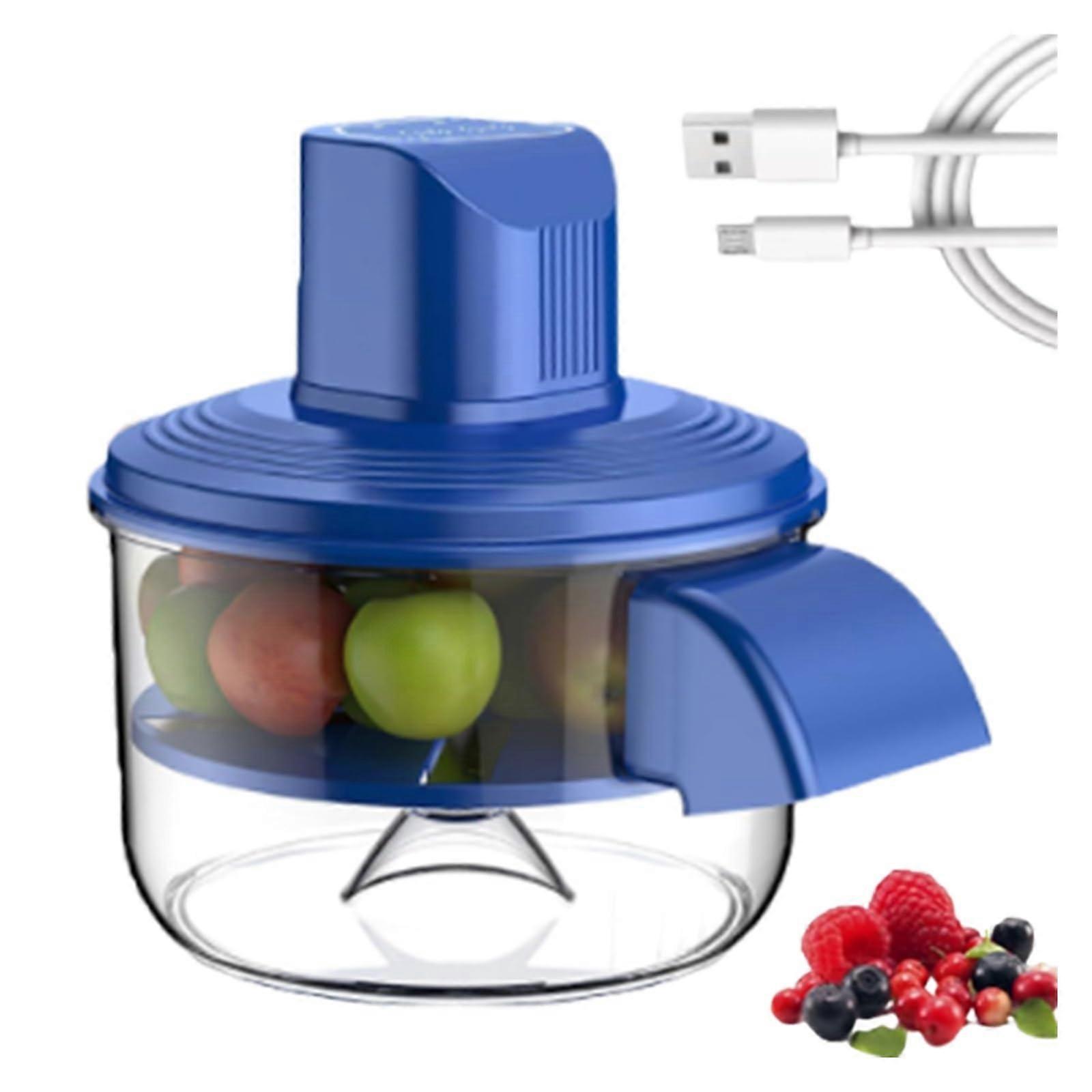 Electric Vegetable Peeler Rechargeable Cordless Automatic Fruit Skin Remover with Speed Peeling