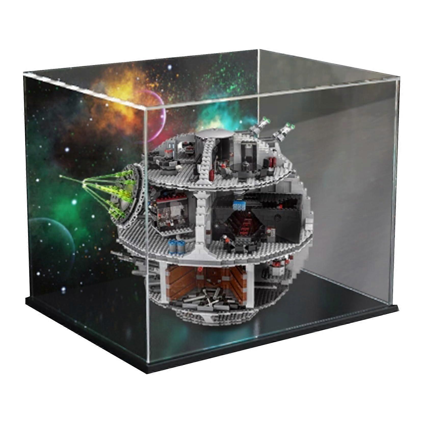Acrylic Display Case for  Death Star 75159, Dustproof Protector with Clear Durable Showcase