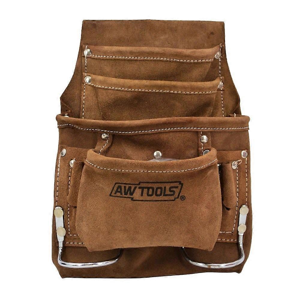 AW Tools Suede 10 Pockets Tool Holster