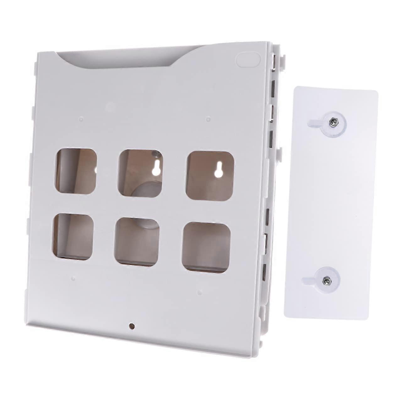 A4 Desk Organizer with Vertical Design and Stationery Storage for Office and Study  Grey