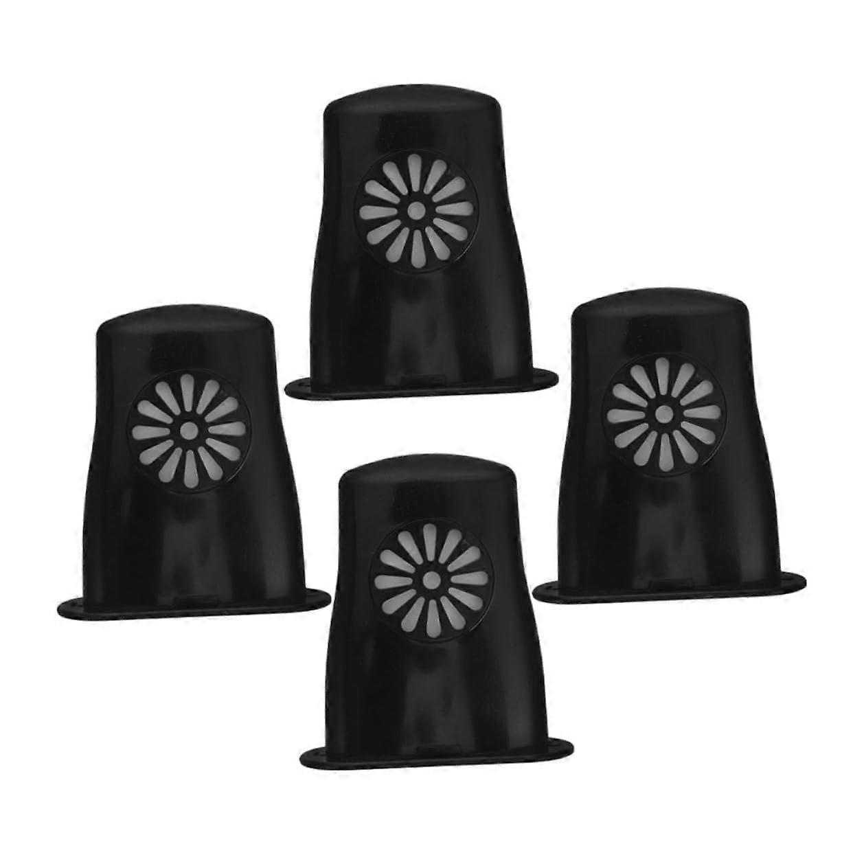 4 Pack Acoustic Guitar Humidifier Set for Stable Humidity and Preventing Cracking in Multiple Instruments