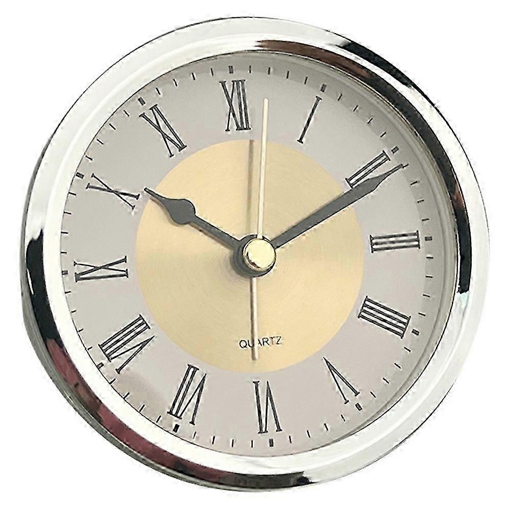 DIY Clock Insert Quartz Clock Insert Battery Powered Mechanism Precise 89MM Diameter Reliable Quartz Movement Accessory