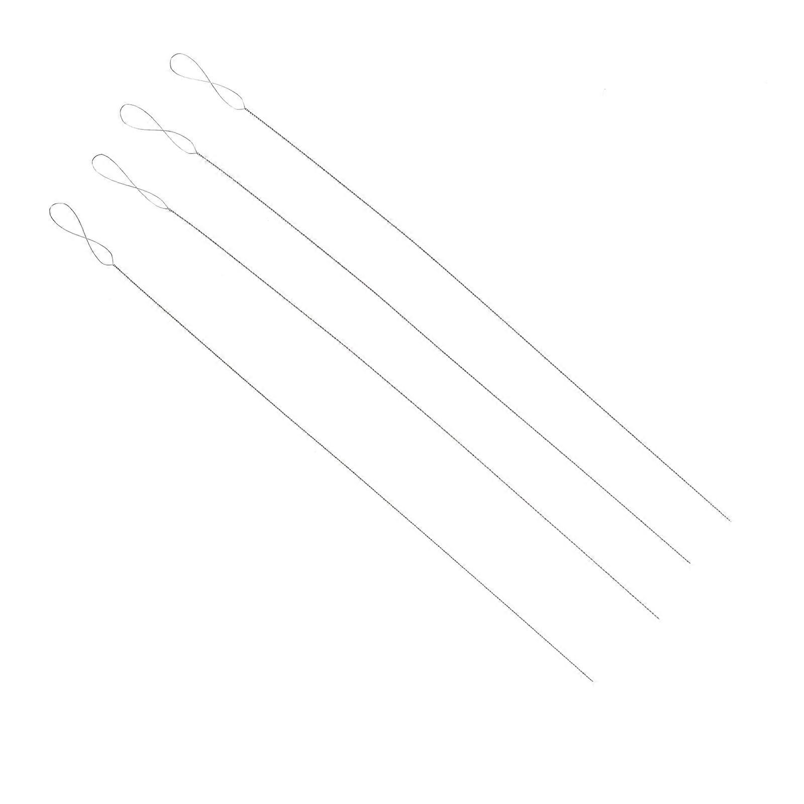 DIY Beading Needles Embroidery Needles for Stitching Use 4Pcs Metal