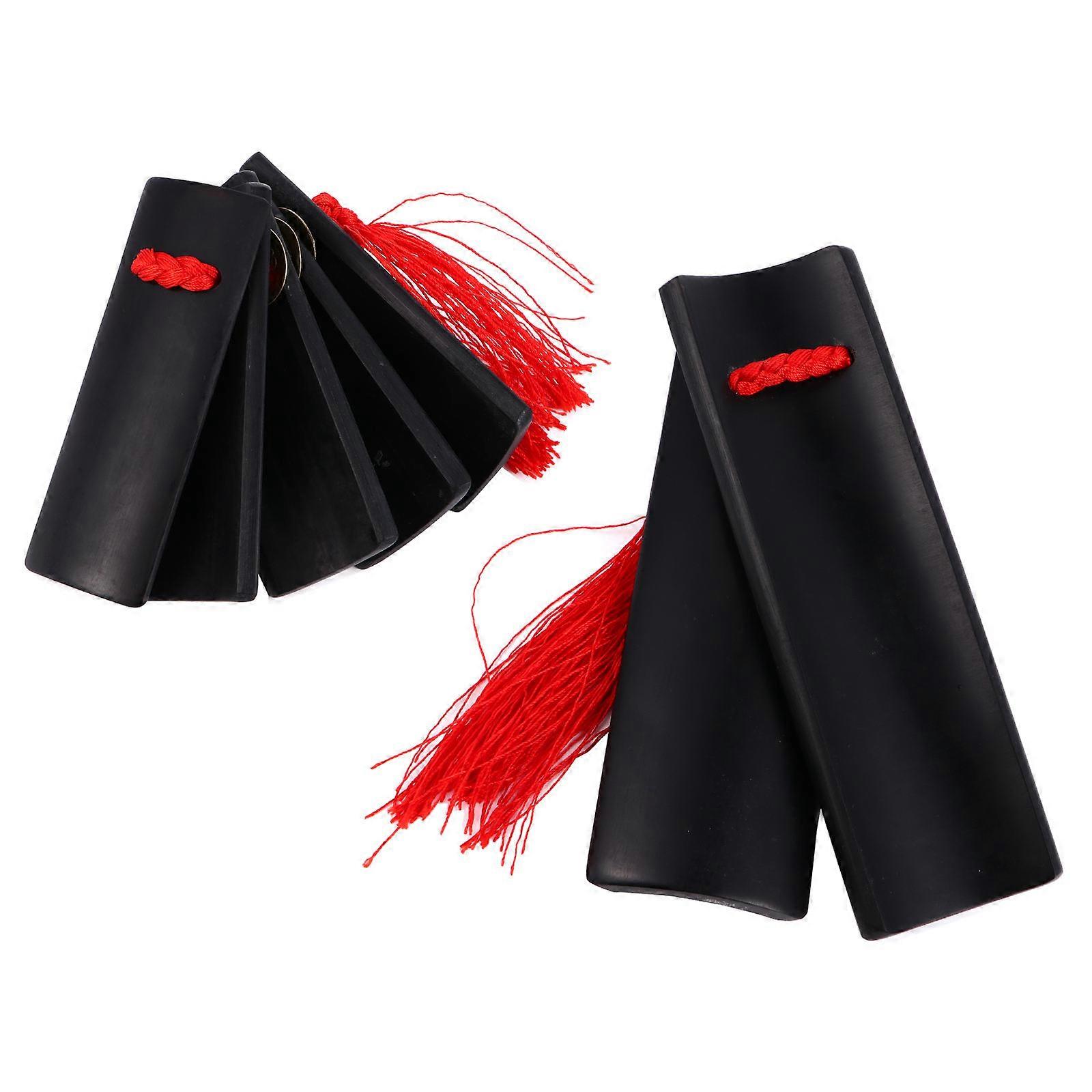 Small Percussion Instruments Traditional Kuaiban Clapper For Stage Performance 19.2X6.3CM 1Pair