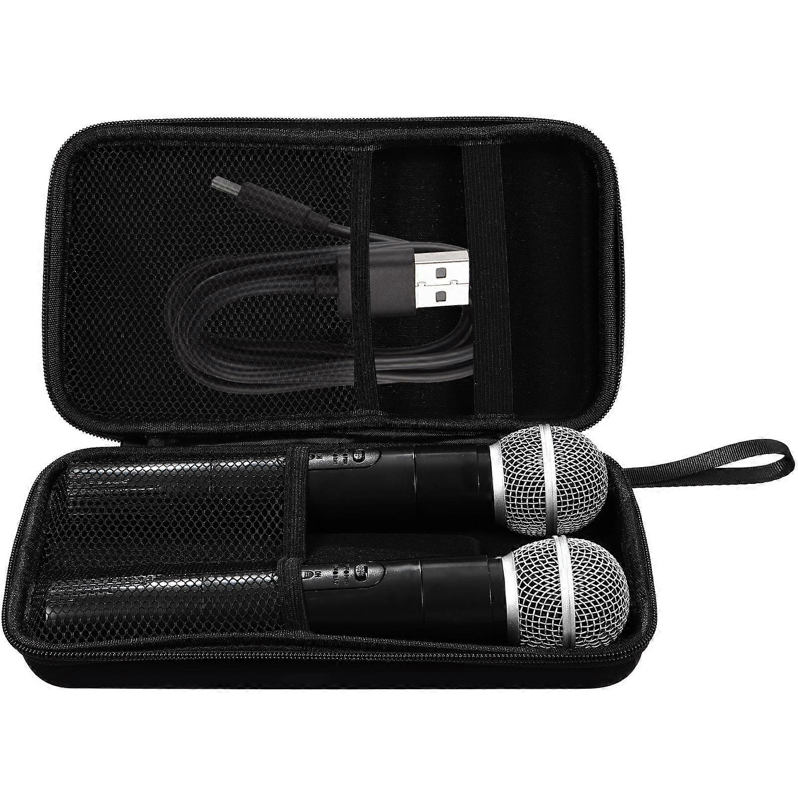 Wireless Microphone Storage Bag Microphone Case for