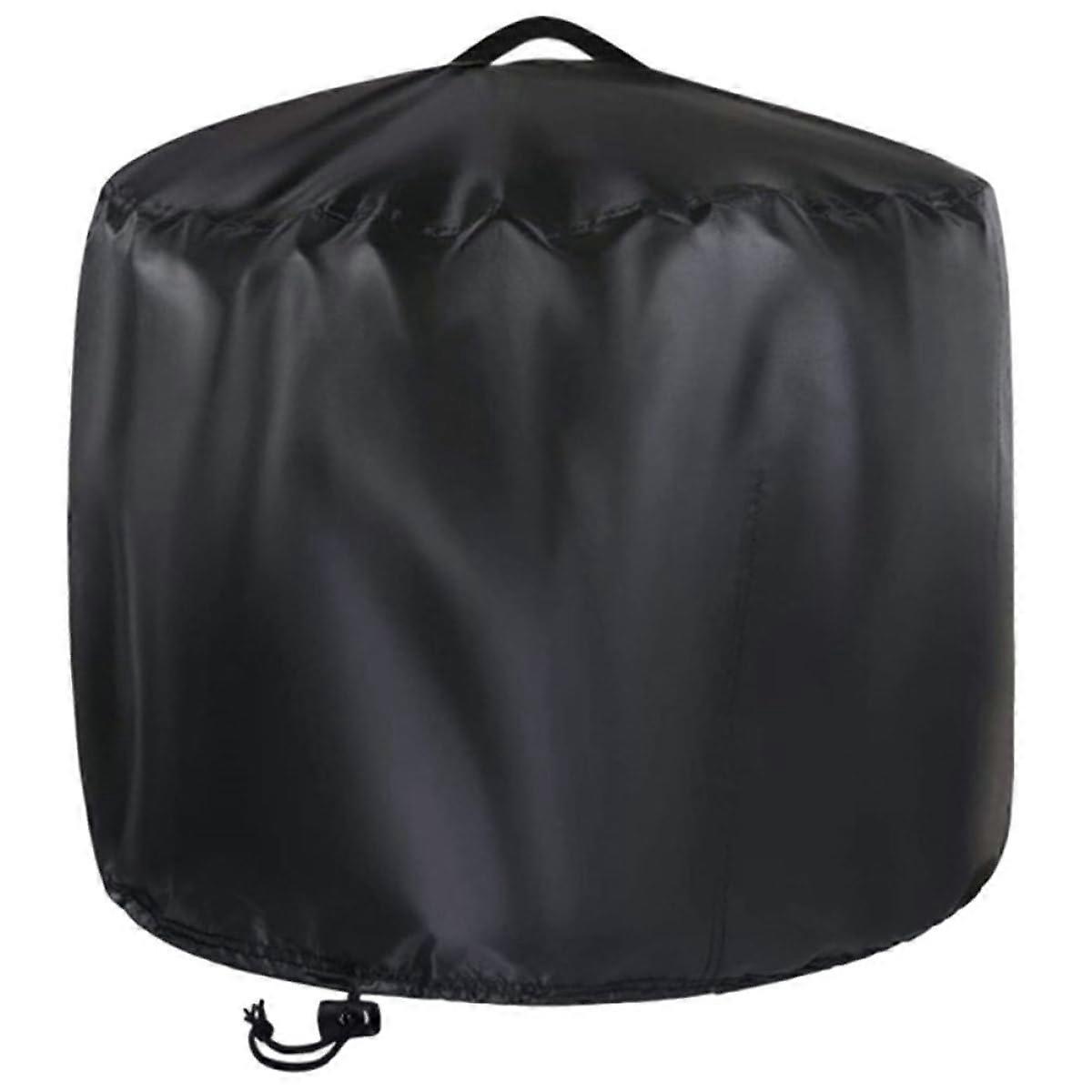 22 Inch Waterproof Outdoor Fire Pit Cover, Durable Windproof Patio Protector for Backyard