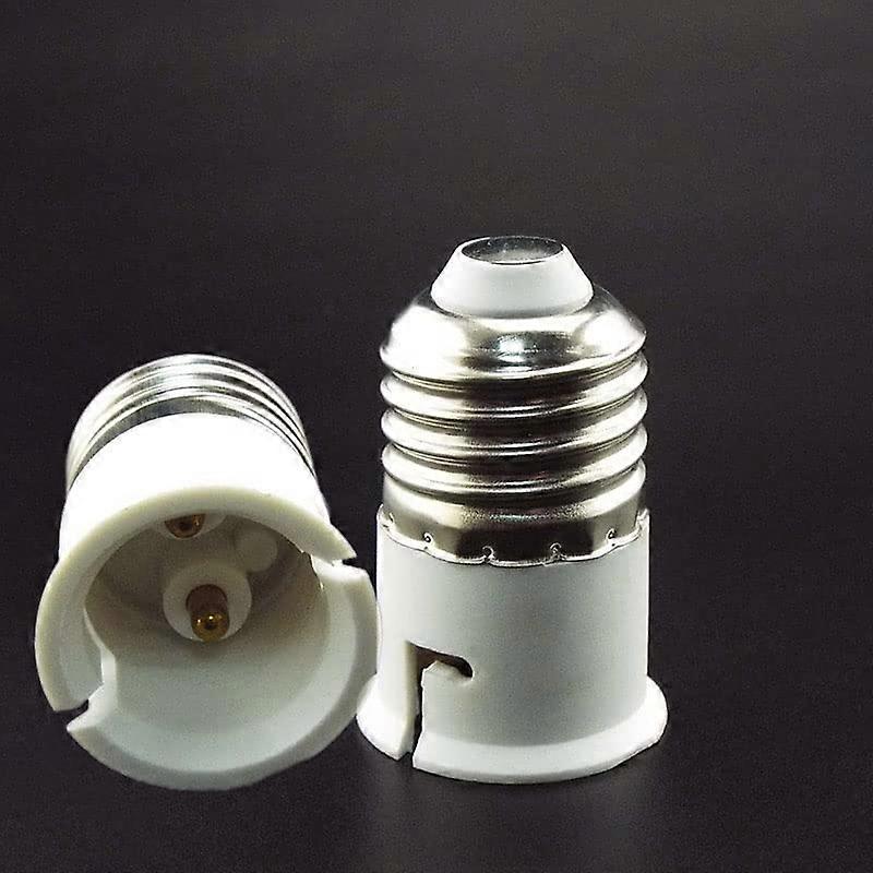 E27 to B22 Light Socket Adapter Fireproof Holder Quick Converter MultiVoltage 110V 220V
