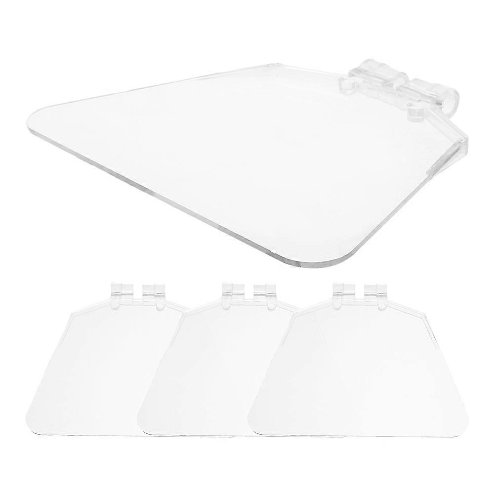 Bench Grinder Eye Shield Plastic Guard for Safety 16Pcs Set
