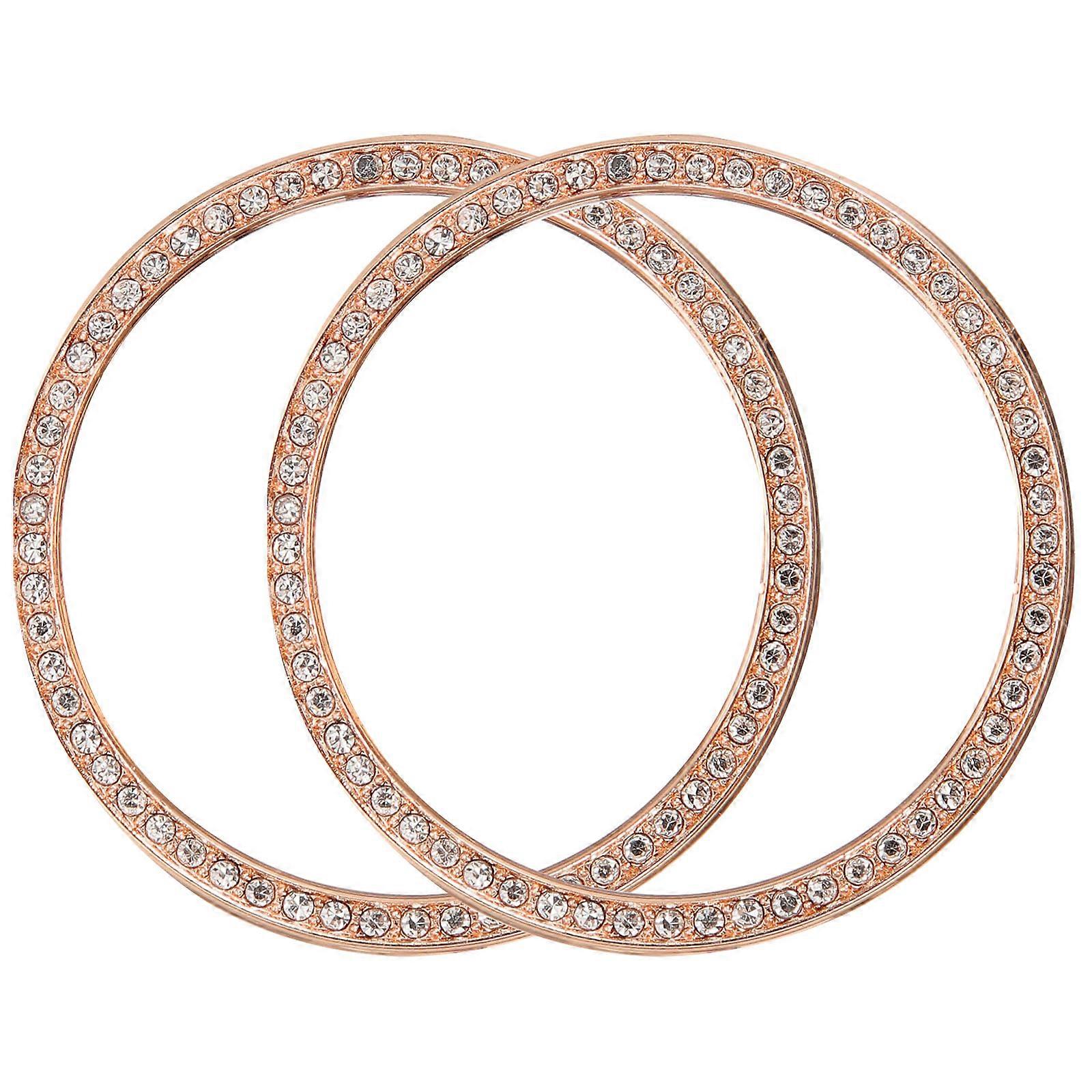 2pcs Diamond Ring Bezel Ring Metal Watch Bezel Ring Watch Protective Ring