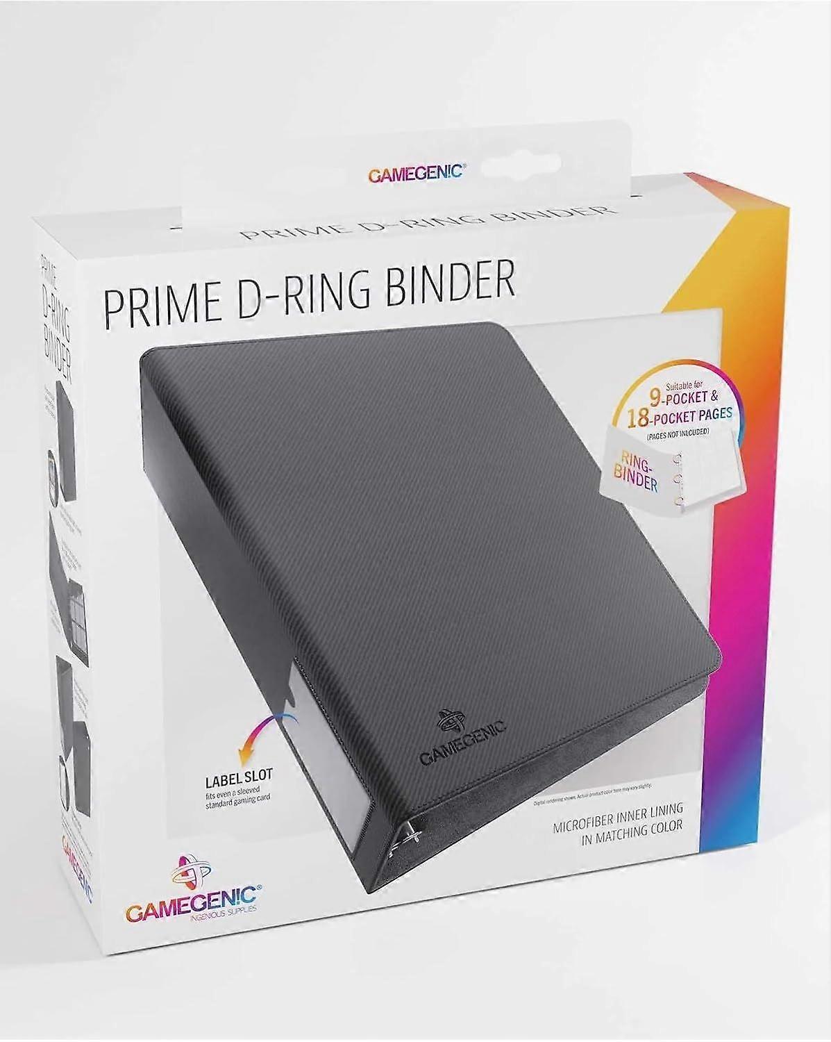 Gamegenic Prime D-Ring-Binder - Black