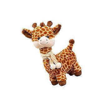 Cute Lovely Giraffe Stuffed Animals Sweet Scarf Doll Soft Comfortable Giraffe Doll Early Education Toddlers Toy  S