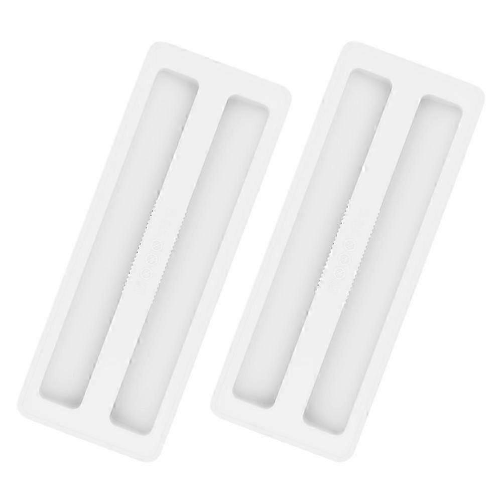 Silicone Toaster Covers 2 Slice Bread Machine Lid Protectors, 2Pcs