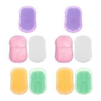 Disposable Soap Paper Hand Cleaner for Indoor Use 30 Boxes Travel Soap Sheets