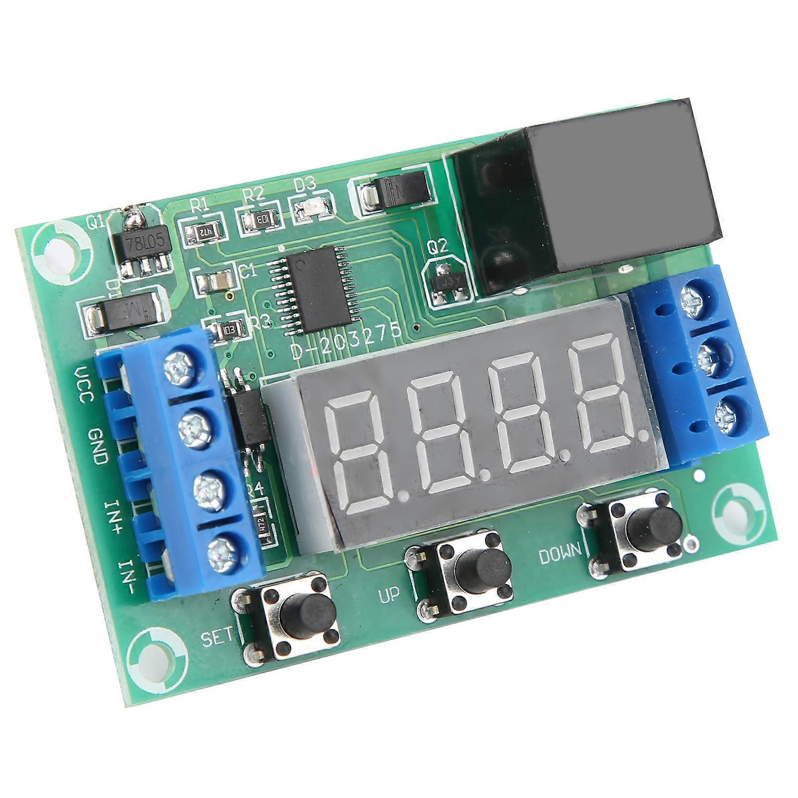 YX-SJ13 Time Relay Module 20A Timer Delay Cycle Control Board 31 Working Modes(24V )