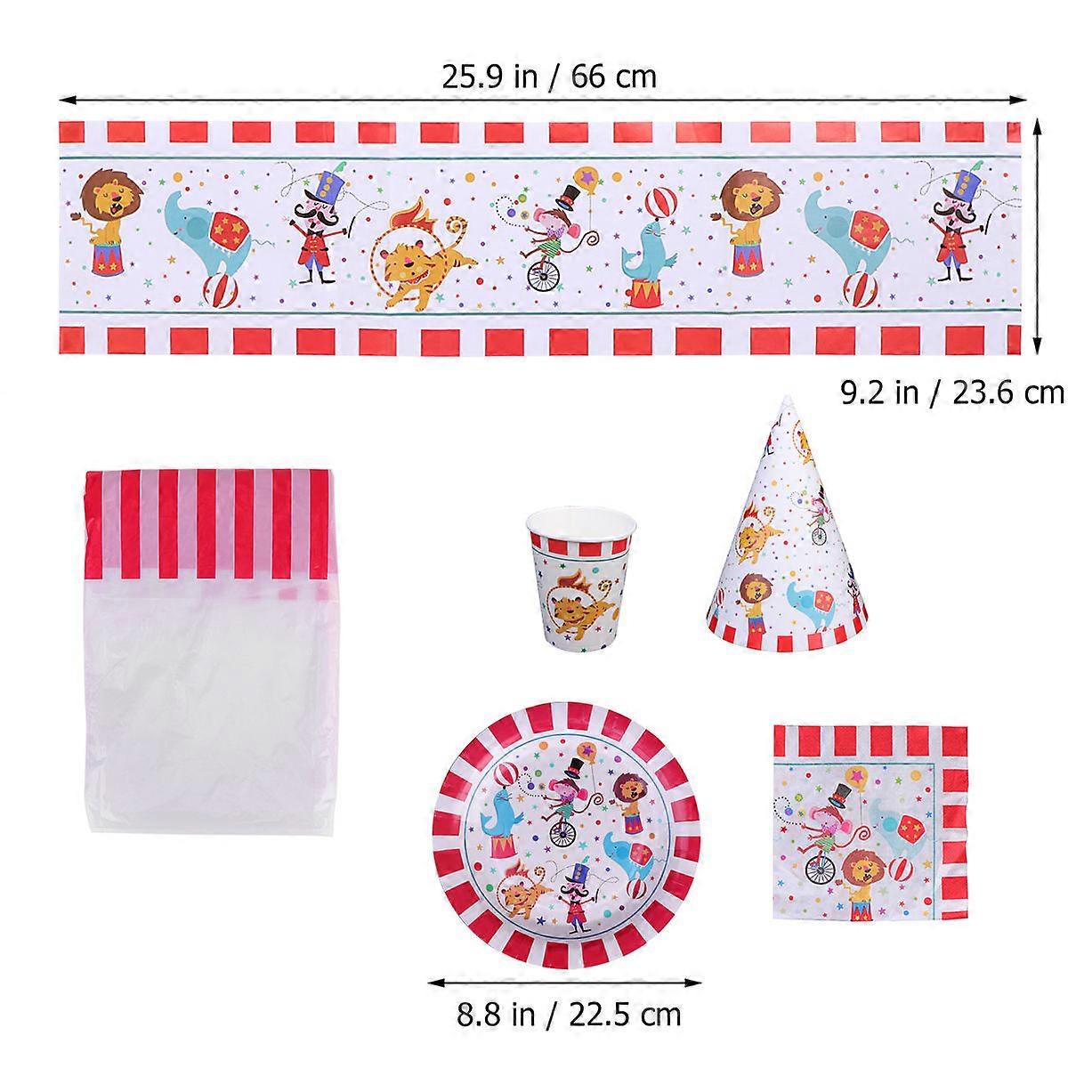 Circus Party Supplies Set for Party Use 30Pcs Kit