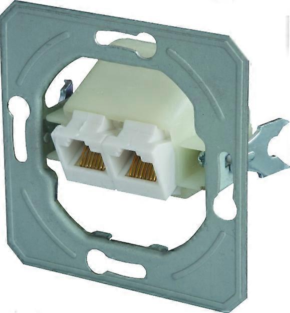TEM-Serie Ekonomik SOCKET CAT5e KS DOUBLE2x RJ45
