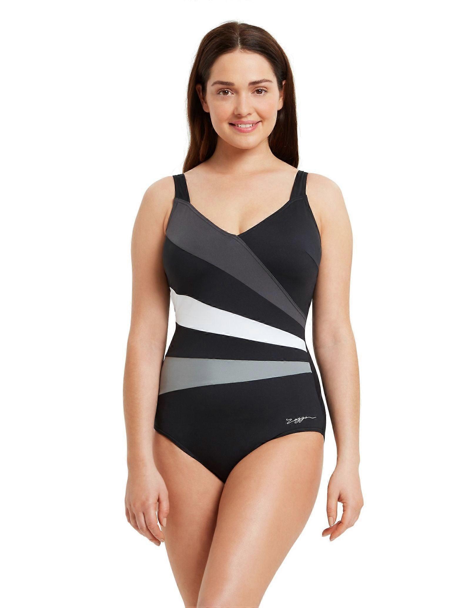 Zoggs Wrap Panel Adjustable Classicback Swimsuit