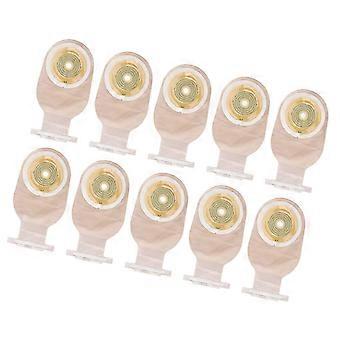 10Pcs Ostomy Bag Irritation Proof Activated Carbon Filter Colostomy Pouch for Colonoscopy Ileostomy