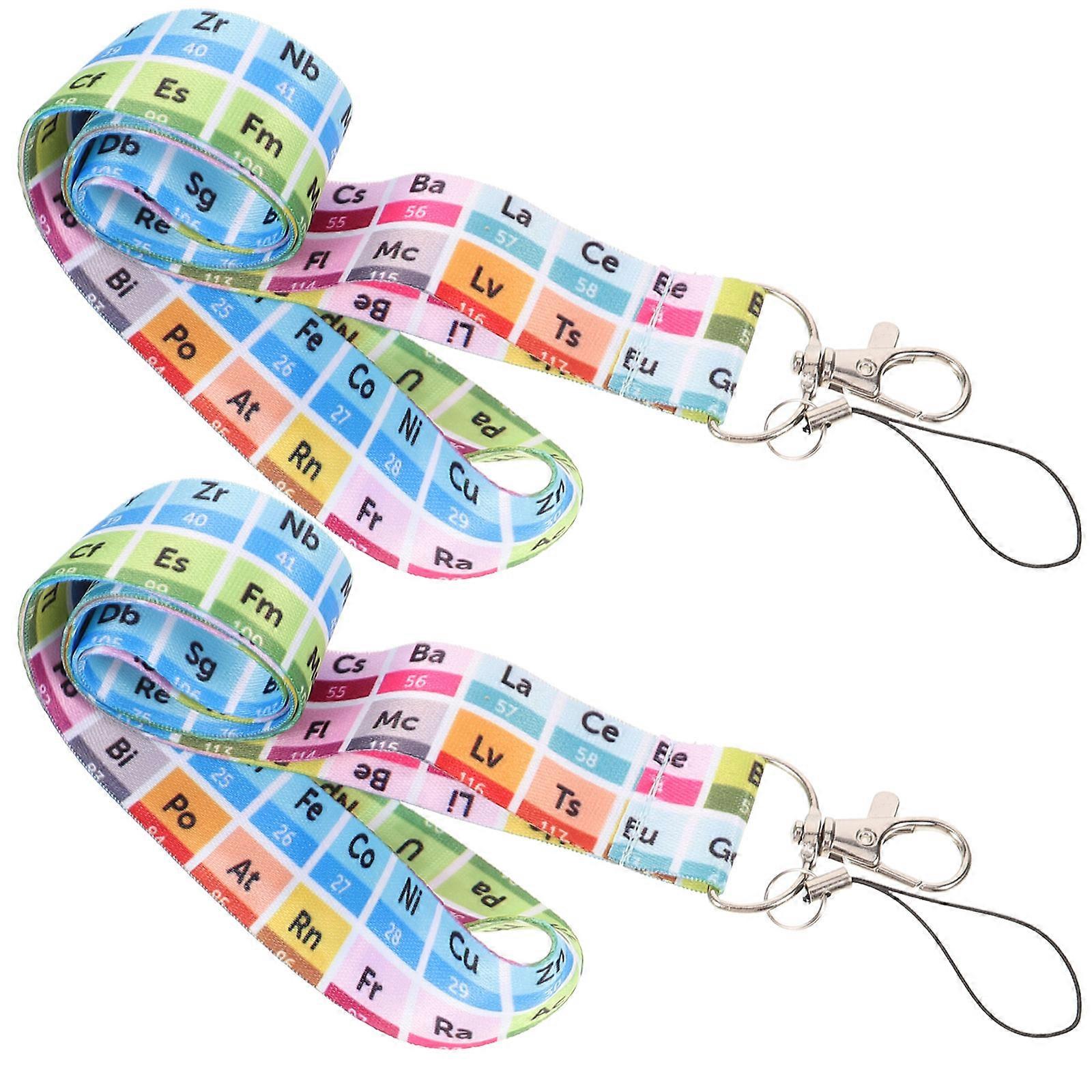 2Pcs Decorative Phone Strings Multi-function Phone Lanyards Convenient Phone Straps